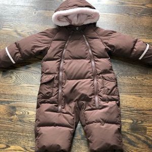 Baby snow suit